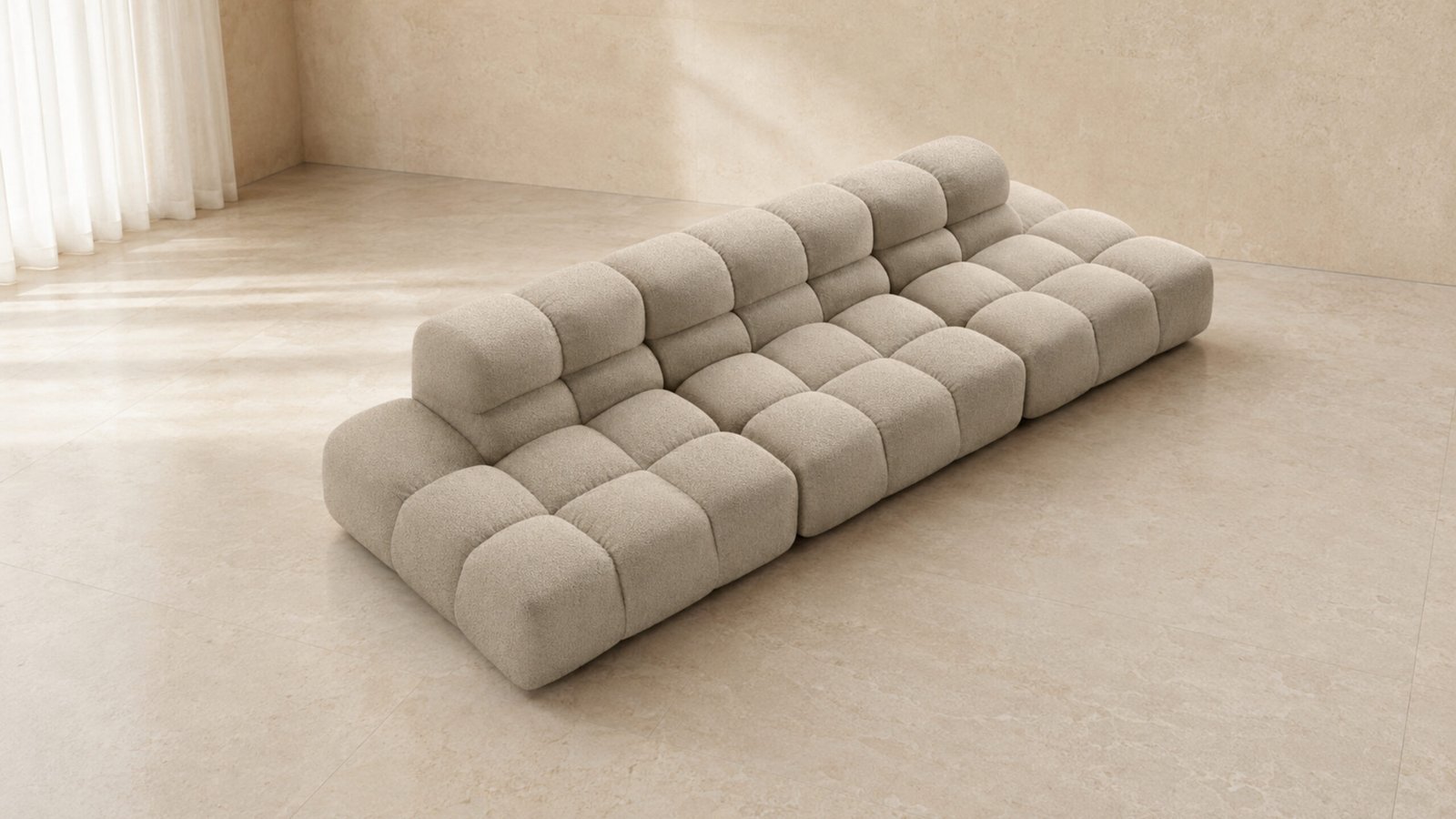 Tuffy Time 20 sofa in an architectural living room by Tawakal Interiors