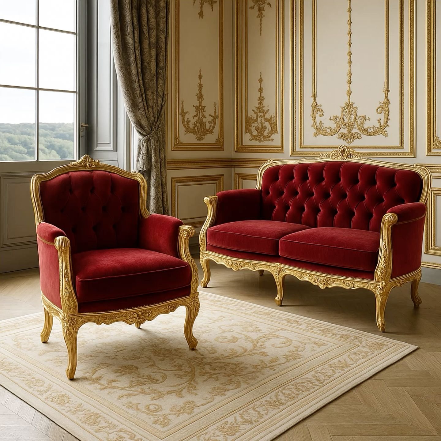 Featured Royal Collection furniture by Tawakal Interiors