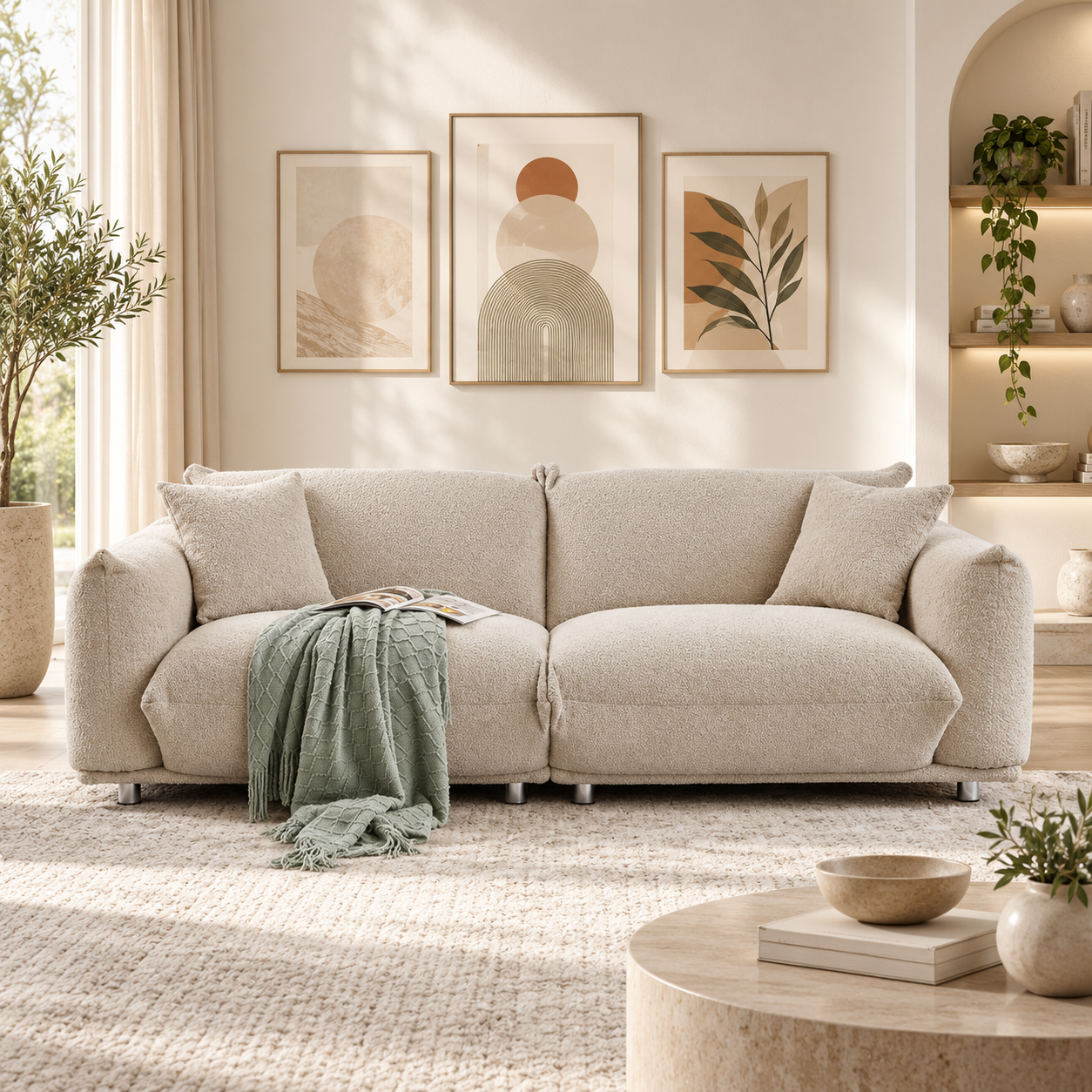 CloudNest Sofa product view